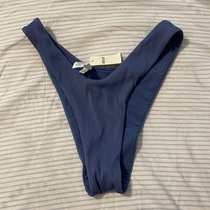 NWT Aerie High-rise Ribbed Swim Bottoms, Size Small